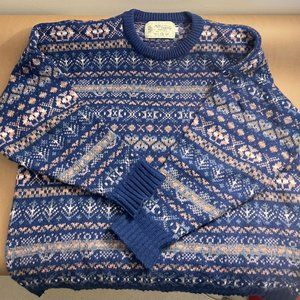 Vintage Rare Find Nor' Easterly Tradition Mens Size 52 Sweater 100% wool
